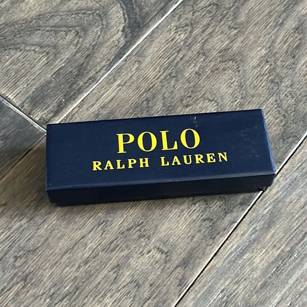 Polo Ralph Lauren FOB Cotton Keychain Key Chain Nautical Indigo Blue lanyard